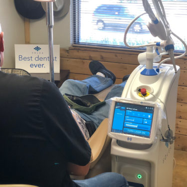 Patient at Mesquite Dental Office